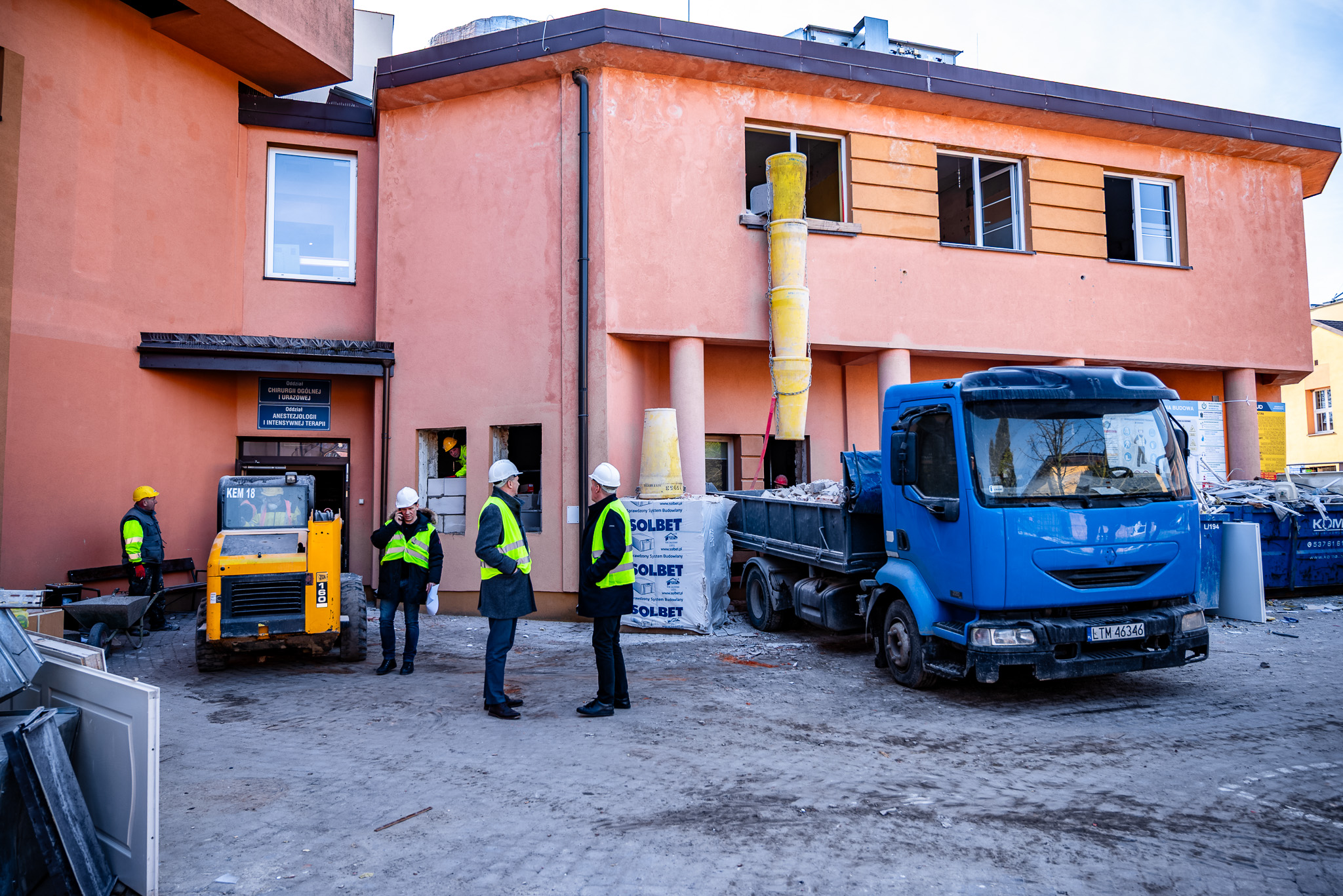 
 Inwestycja „Budowa budynku szpitalnego dla centralnego bloku operacyjnego i oddziałów zabiegowyc…