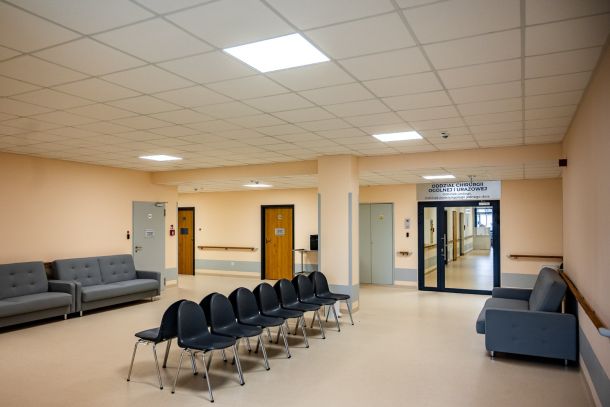 Oddział Chirurgii Ogólnej i Urazowej w nowym budynku
