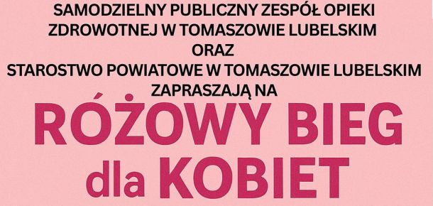 Różowy Bieg dla Kobiet